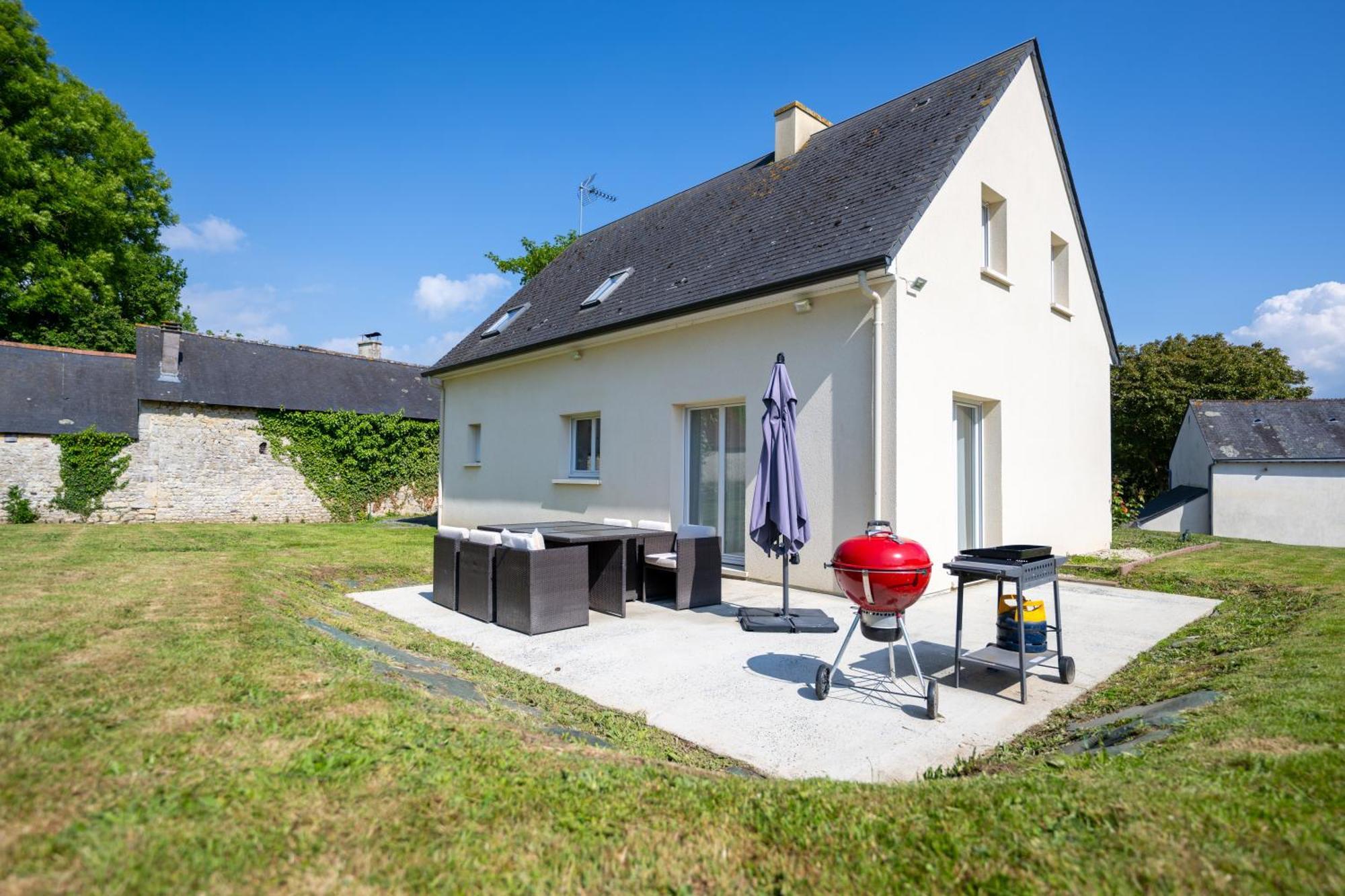Maison De Vacances A Louer Mosles Bagian luar foto